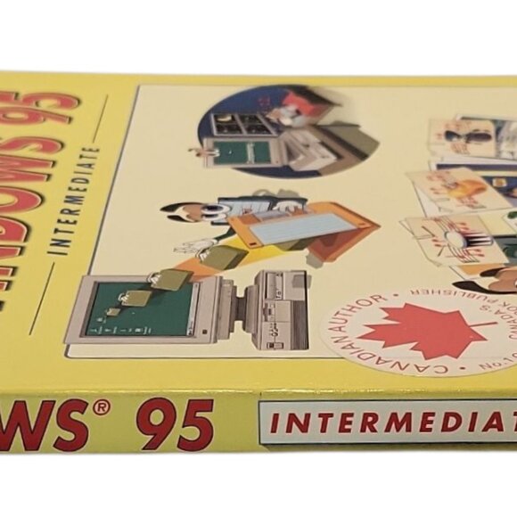 Windows 95 Intermediate 3D Visual Series maranGraphics 1996 Canadian Ex Con 151p - Picture 3 of 10